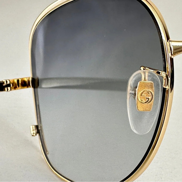 Gucci GG0400S 001 Endurance Sunglasseses Pink/Gold NEW - Picture 5 of 14